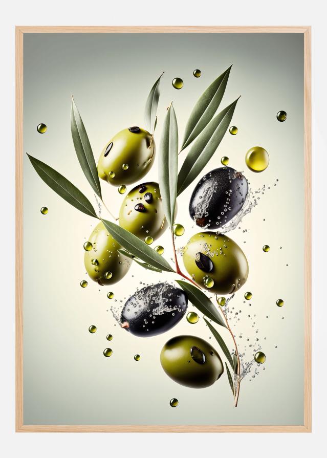 Fresh Olives Plakat