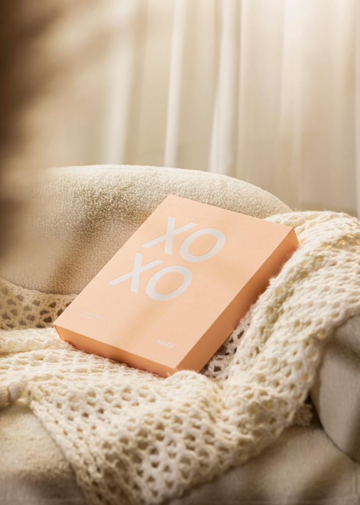 KAILA XOXO Pink - Coffee Table Photo Album (60 Czarne Strony / 30 arkuszy)