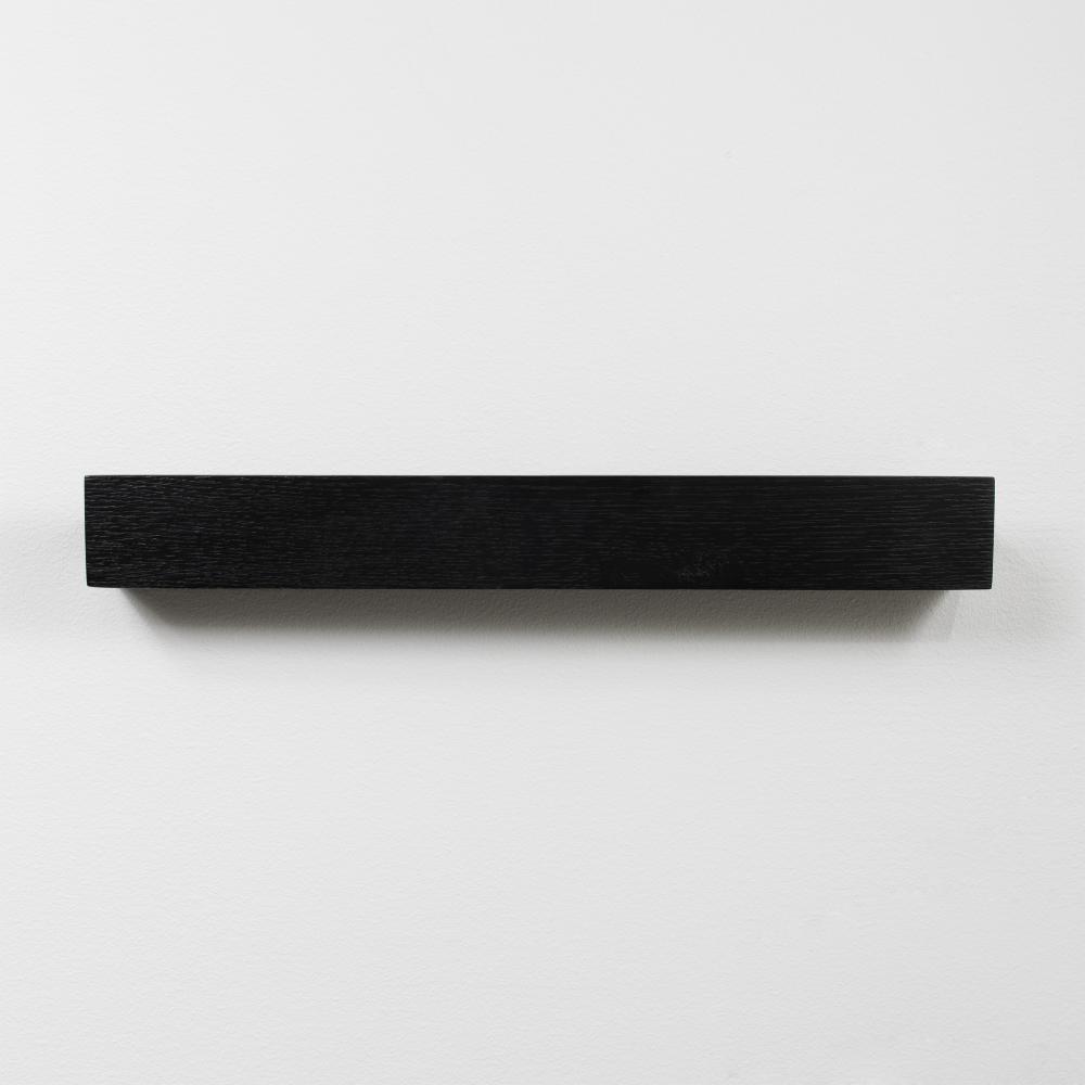 Magnes Shelf Black Painted Oak 40 cm