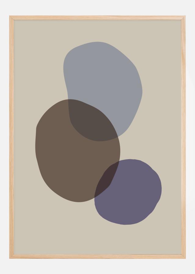 Organic Shapes Plakat