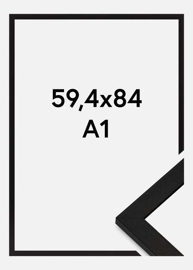 Rama BGA Classic Szkło akrylowe Czarny 59,4x84 cm (A1)