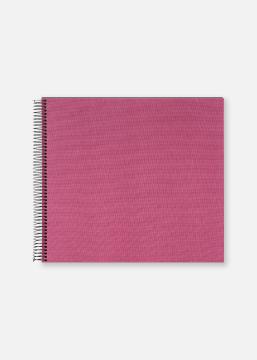 Bella Vista Album na spirali Fuchsia - 35x30 cm (40 Czarne Strony / 20 arkuszy)