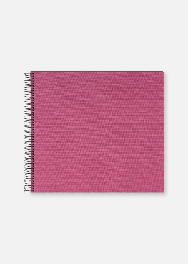 Bella Vista Album na spirali Fuchsia - 35x30 cm (40 Czarne Strony / 20 arkuszy)