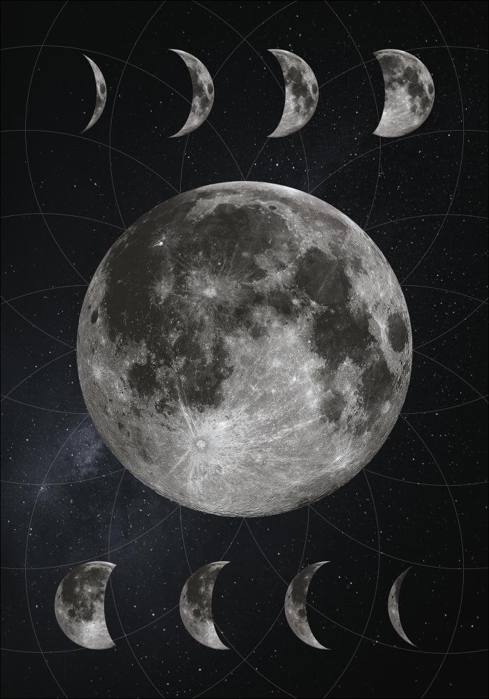 Moon Phases Plakat