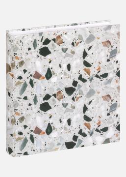 Terrazzo stone Album Czarny - 28x29 cm (60 Białe Strony / 30 arkuszy)