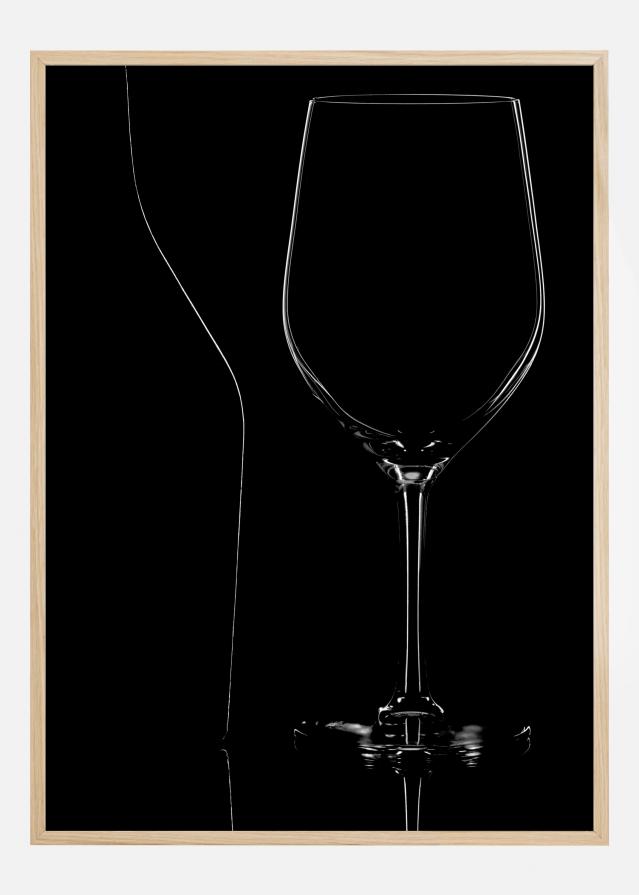 Empty Glas Plakat