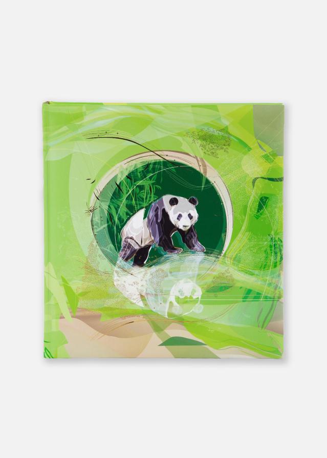 Panda Album na zdjęcia Zielony - 30x31 cm (60 Białe Strony / 30 arkuszy)