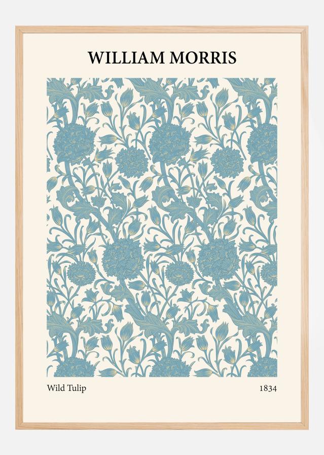 William Morris - Wild Tulip 1 Plakat