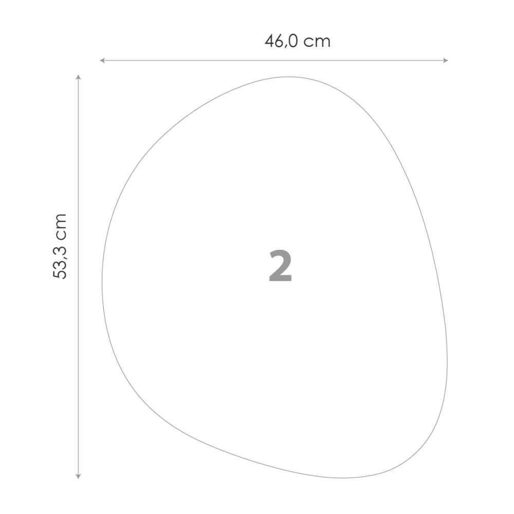 Lustro Zestaw Warm Grey, Cold Grey & Clear - 3 szt.