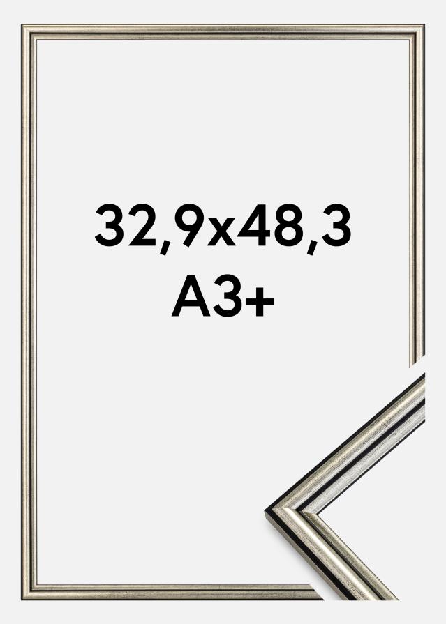 Rama Horndal Szkło akrylowe Srebrny 32,9x48,3 cm (A3+)