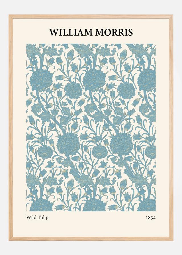 William Morris - Wild Tulip 3 Plakat