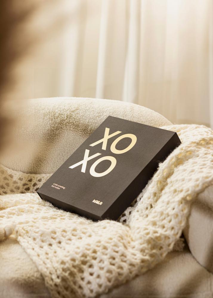 KAILA XOXO Black - Coffee Table Photo Album (60 Czarne Strony / 30 arkuszy)