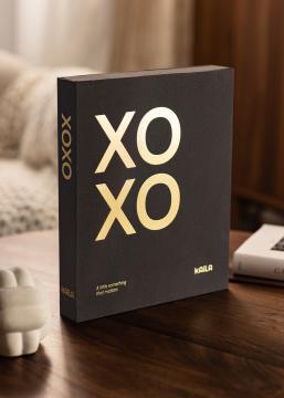 KAILA XOXO Black - Coffee Table Photo Album (60 Czarne Strony / 30 arkuszy)