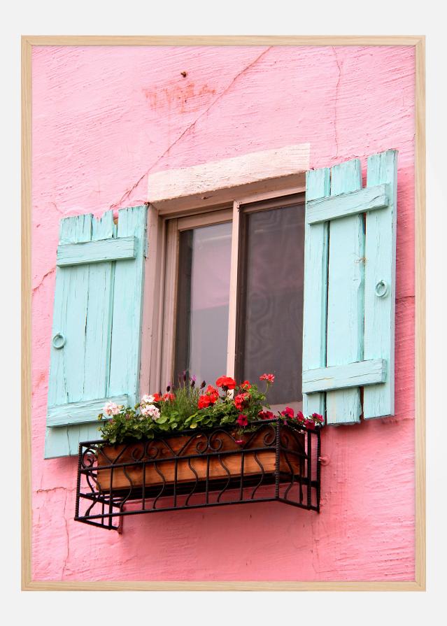 Colourful window Plakat