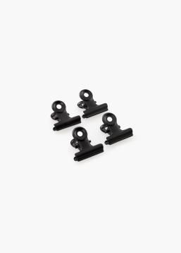 KAILA Plakat Clip Black 20 mm - 4-p