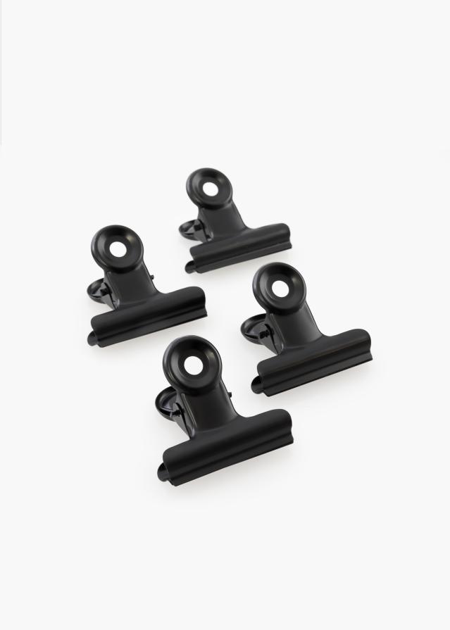 KAILA Plakat Clip Black 40 mm - 4-p