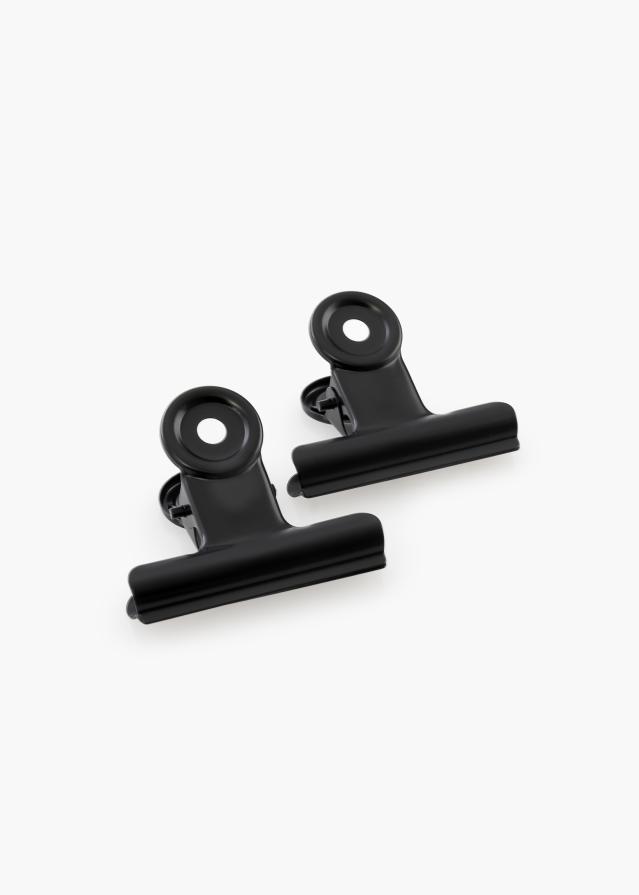 KAILA Plakat Clip Black 50 mm - 2-p