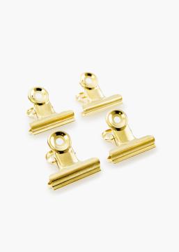 KAILA Plakat Clip Gold 40 mm - 4-p