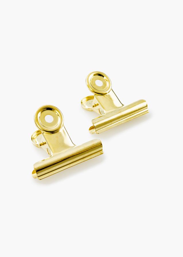 KAILA Plakat Clip Gold 50 mm - 2-p