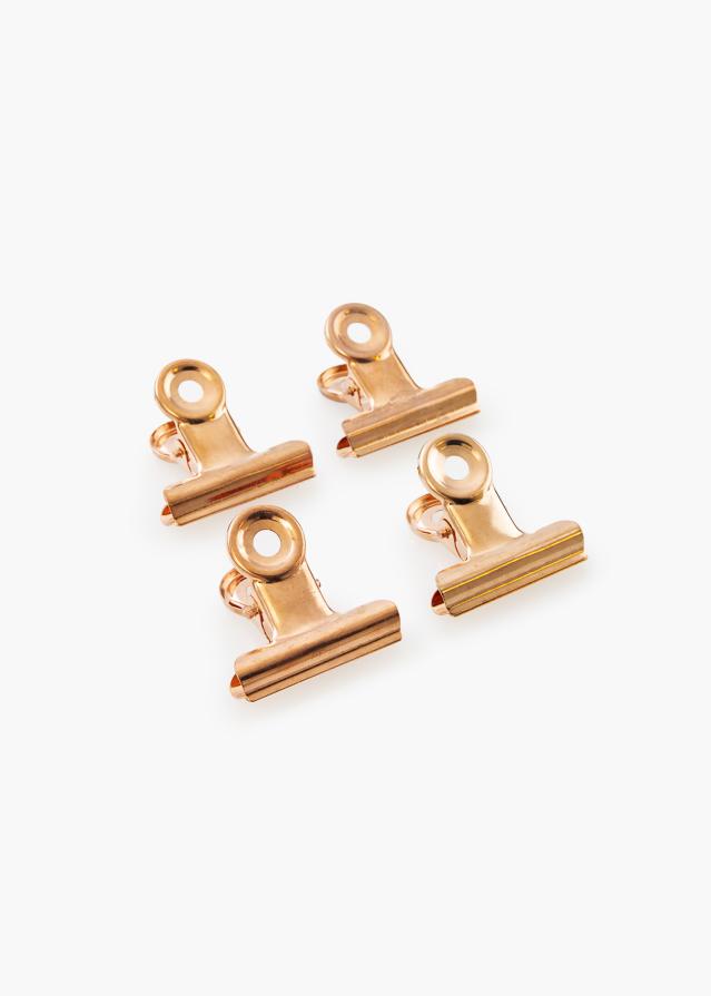 KAILA Plakat Clip Rose Gold 30 mm - 4-p