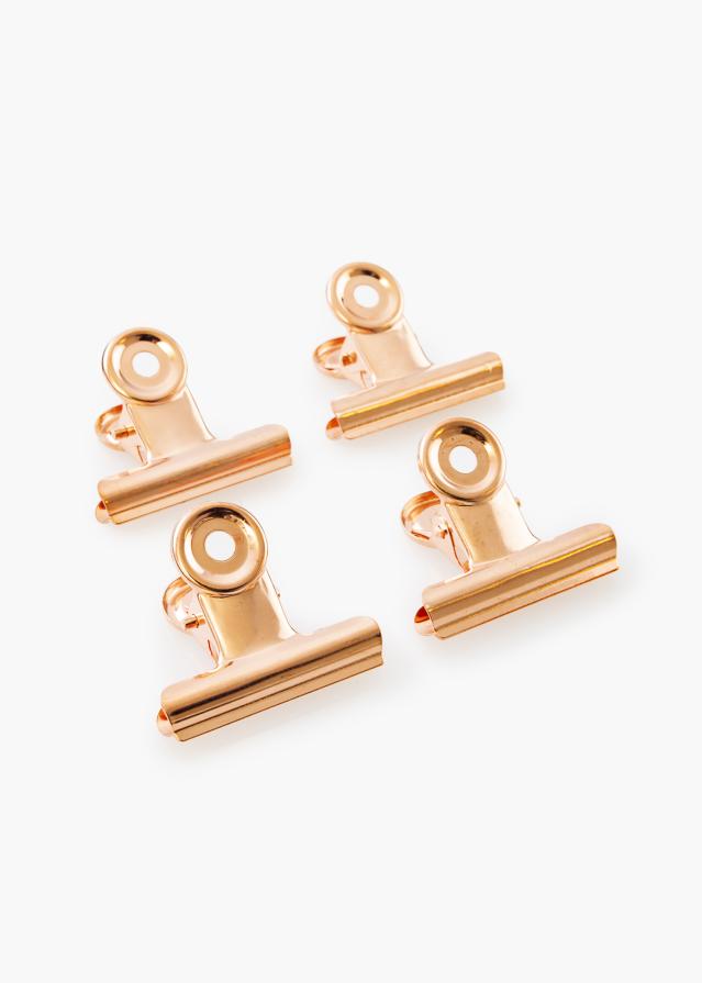 KAILA Plakat Clip Rose Gold 40 mm - 4-p