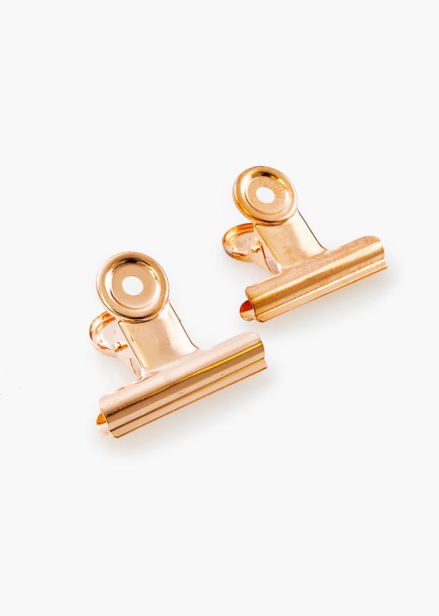 KAILA Plakat Clip Rose Gold 50 mm - 2-p