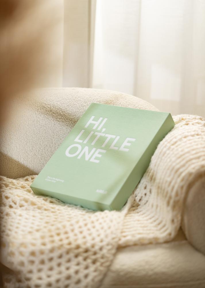 KAILA HI LITTLE ONE Mięta - Coffee Table Photo Album (60 Czarne stron)