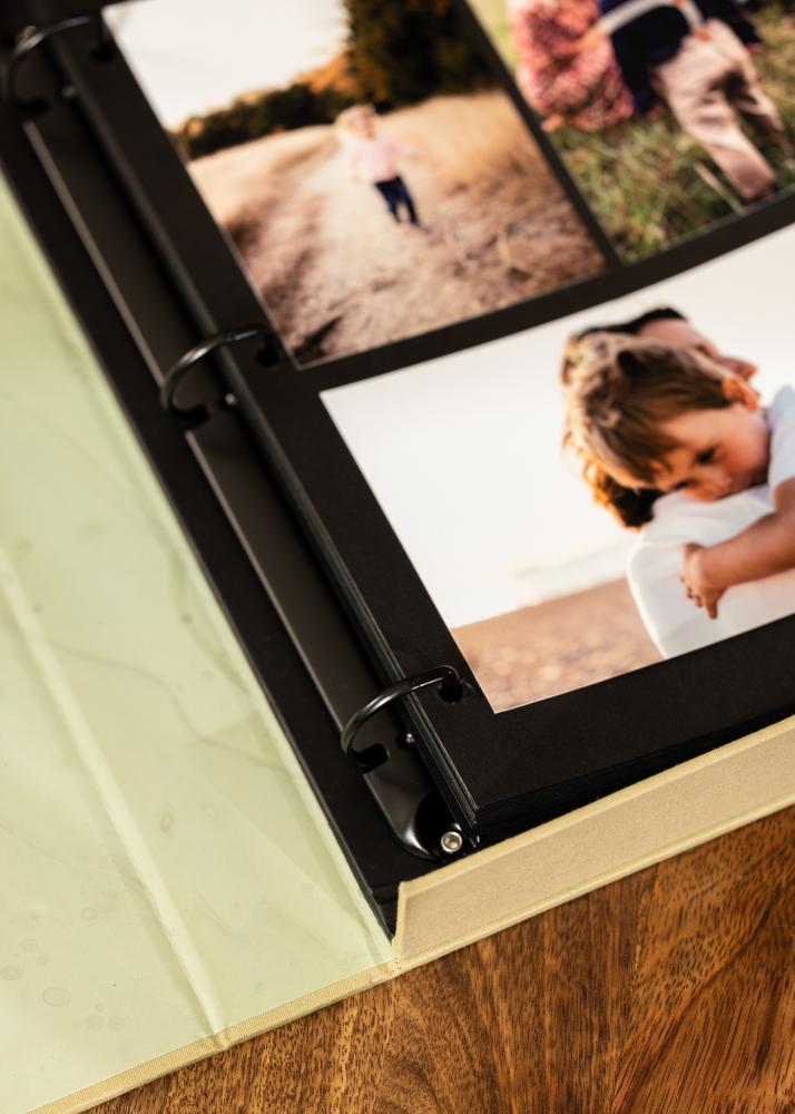 KAILA HI LITTLE ONE Mięta - Coffee Table Photo Album (60 Czarne stron)