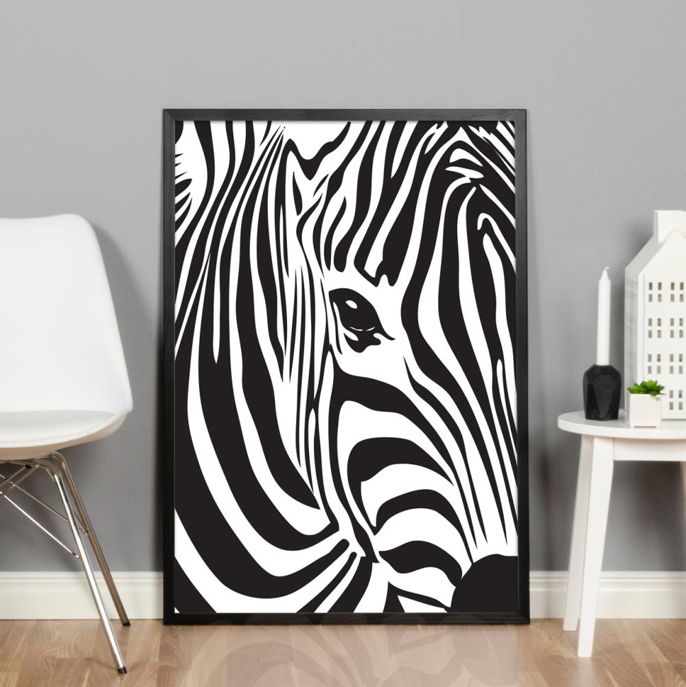 Zebra Plakat