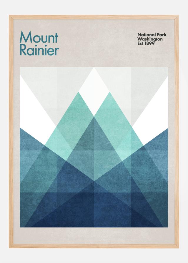 Mount Rainier Plakat