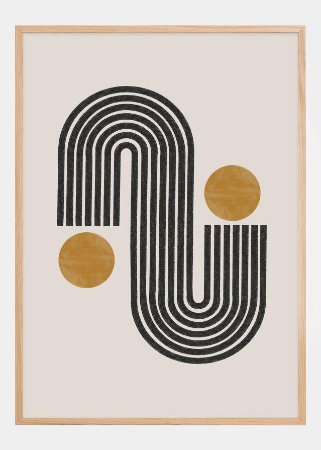 Mid Century No3 Plakat