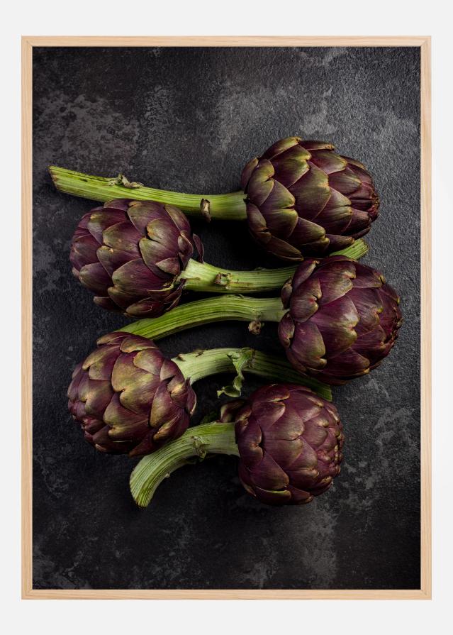 Five Artichoke Plakat