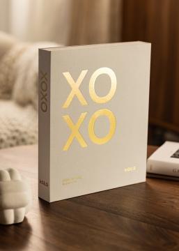 KAILA XOXO Creme - Coffee Table Photo Album (60 Czarne Strony / 30 arkuszy)