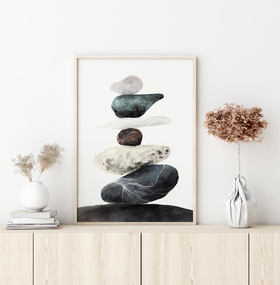 Stones from the beach Plakat