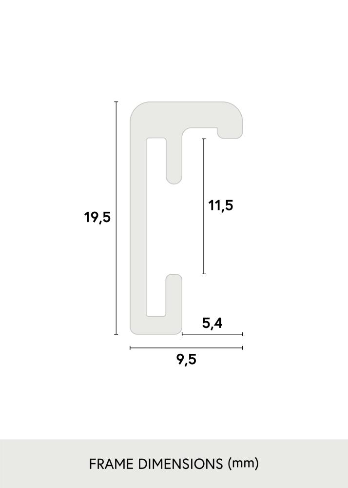 Rama Nielsen Premium Classic Srebrny 59,4x84 cm (A1)