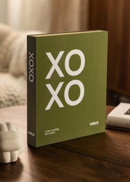 KAILA XOXO Olive - Coffee Table Photo Album (60 Czarne Strony / 30 arkuszy)