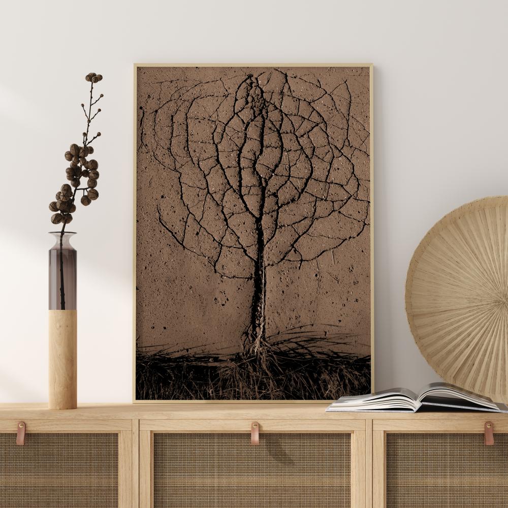 Asphalt Tree Plakat