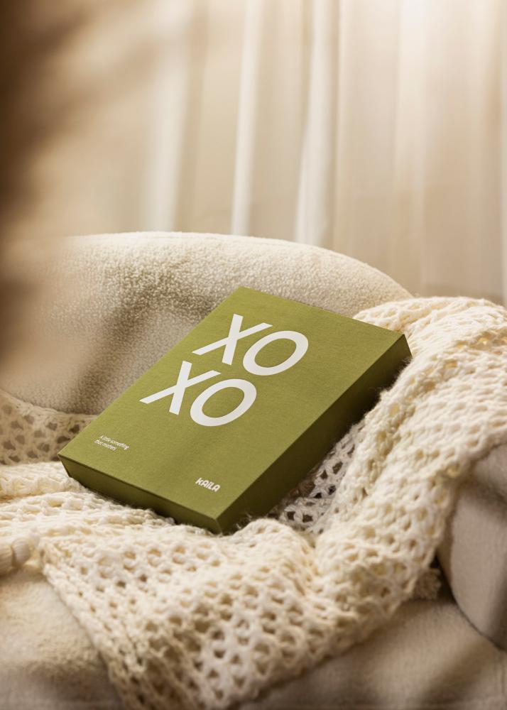 KAILA XOXO Olive - Coffee Table Photo Album (60 Czarne Strony / 30 arkuszy)