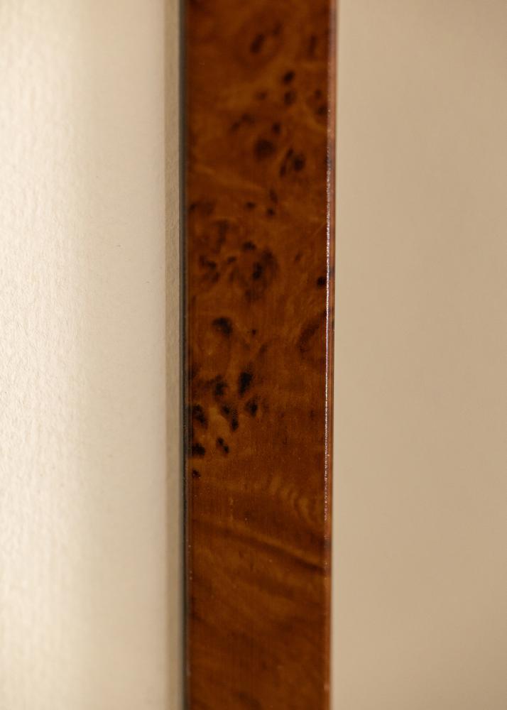 Rama Ares Szkło akrylowe Burr Walnut 45x60 cm