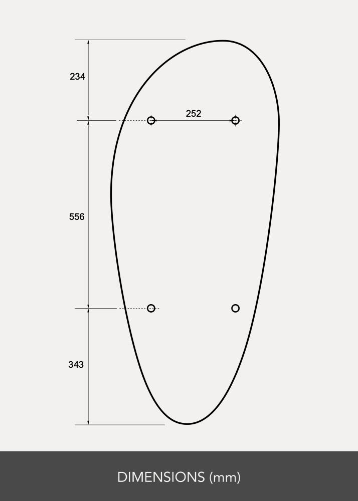 Lustro Balance 50x113 cm - Selected By BGA