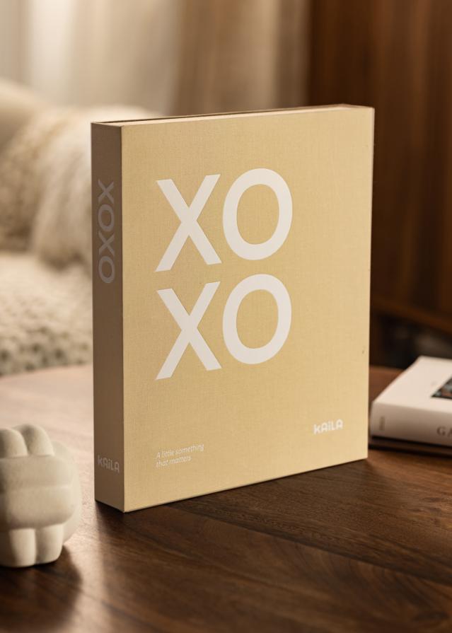 KAILA XOXO Nude - Coffee Table Photo Album (60 Czarne Strony / 30 arkuszy)