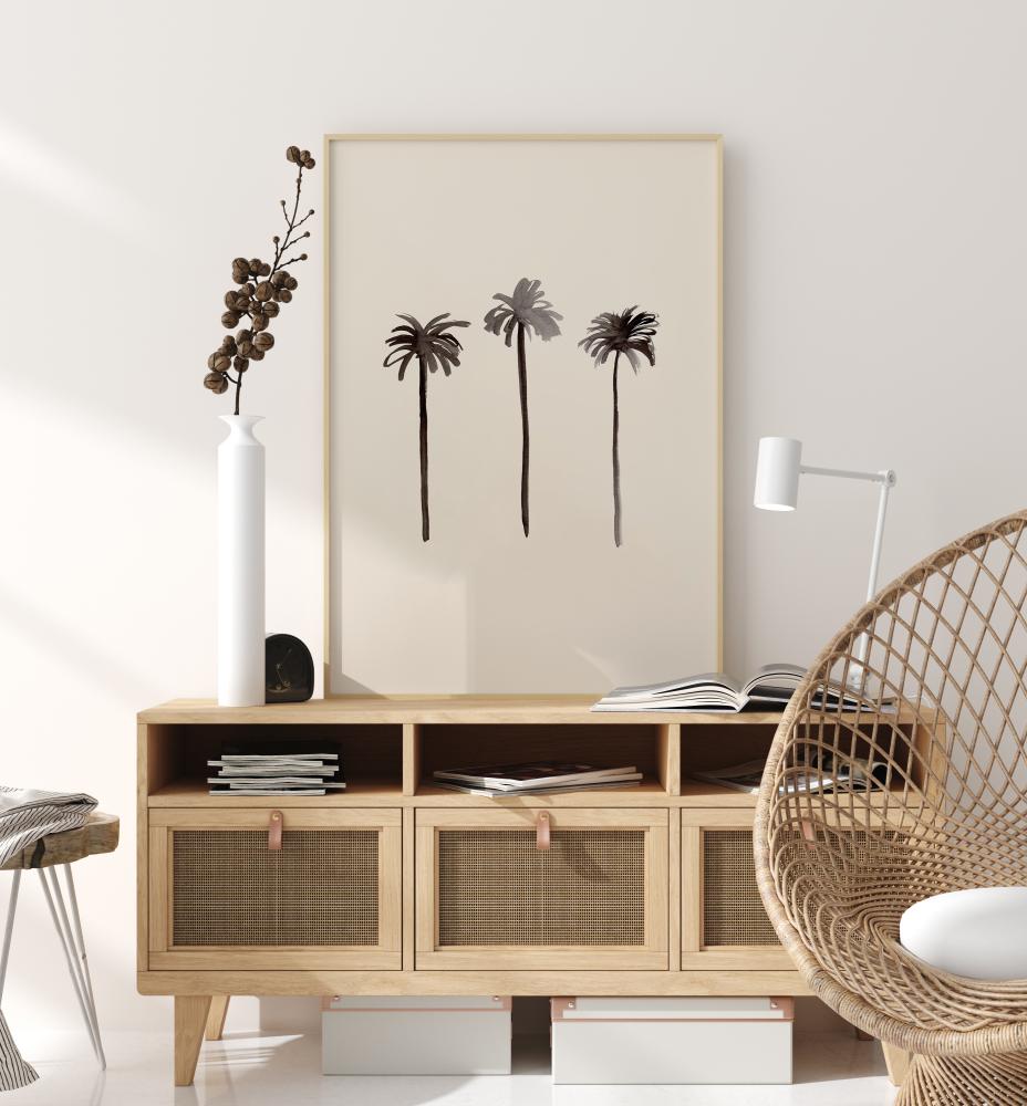 Palm Trees Ink Plakat