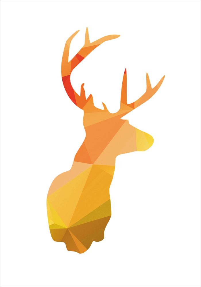 Deer - Kolory jesieni Plakat