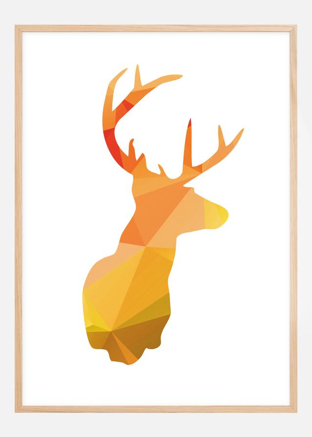 Deer - Kolory jesieni Plakat