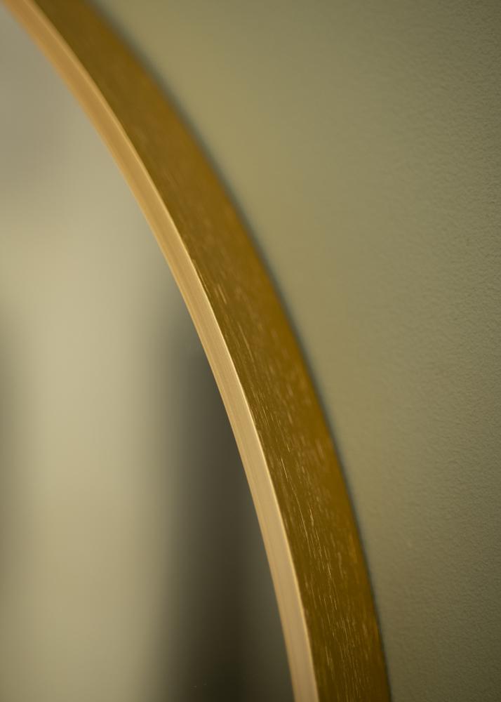 KAILA Okrągły Lustro Edge Gold 70 cm Ø