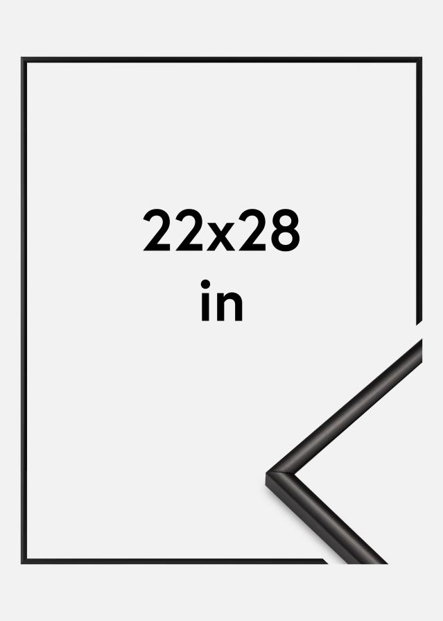 Rama Scandi Szkło akrylowe Czarny Mat 22x28 inches (55,88x71,12 cm)