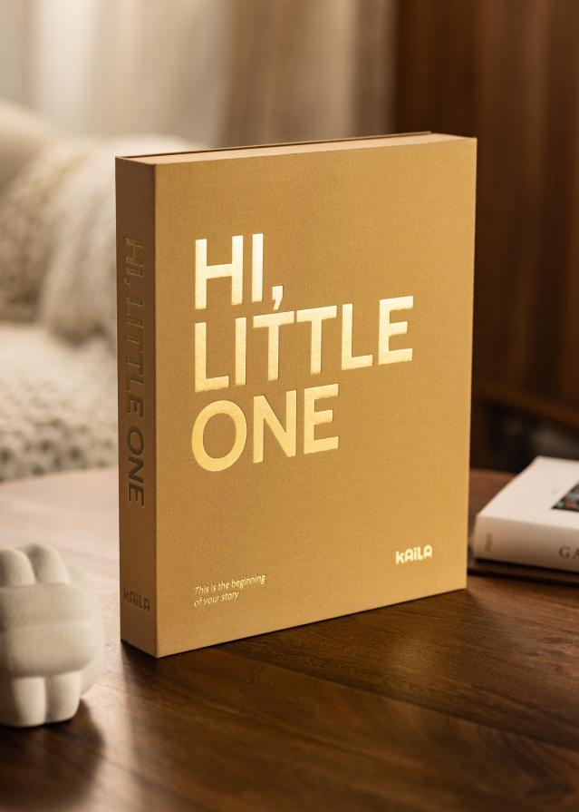 KAILA HI LITTLE ONE Manilla - Coffee Table Photo Album (60 Czarne stron)