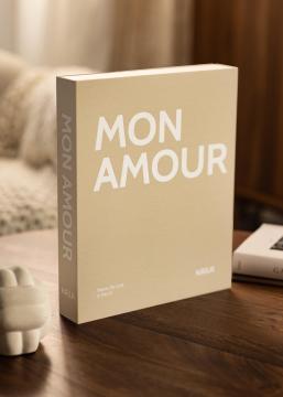 KAILA MON AMOUR - Coffee Table Photo Album (60 Czarne Strony / 30 arkuszy)