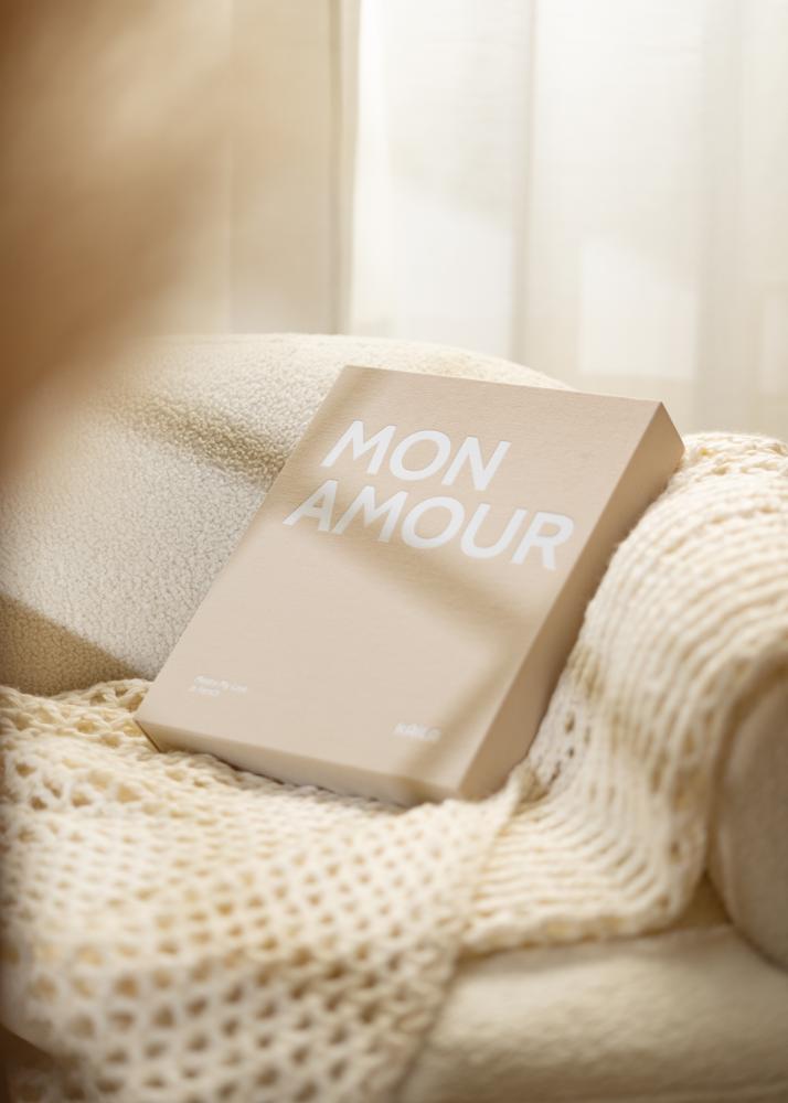 KAILA MON AMOUR - Coffee Table Photo Album (60 Czarne Strony / 30 arkuszy)