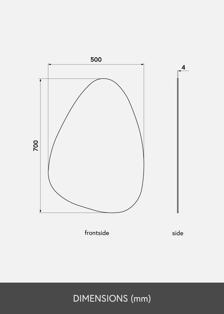 KAILA Lustro Shape I 50x70 cm